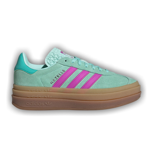 adidas Gazelle Bold J 'Clear Mint Flash Pink'