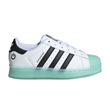 Adidas Superstar C 'LED Lights Pack - White Semi Flash Aqua'