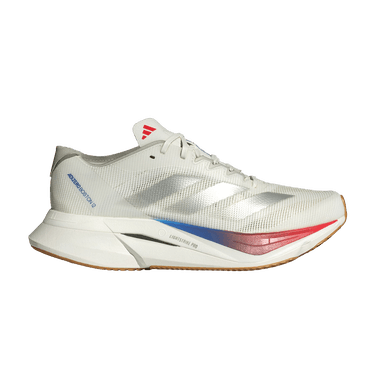 Adidas Wmns Adizero Boston 12 'White Matte Silver Pure Ruby'