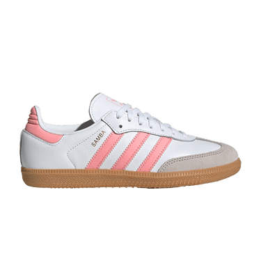 adidas Samba OG J 'White Semi Pink Spark'