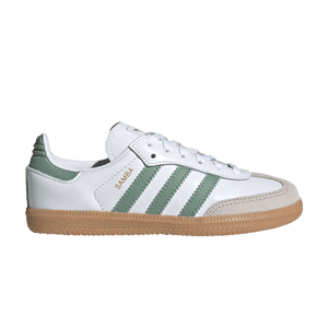 Adidas Samba OG C 'White Silver Green'