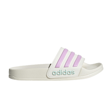 adidas Adilette Shower K 'Off White Bliss Lilac'