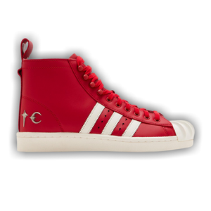 Thug Club x adidas Superstar Boot 'Red White'
