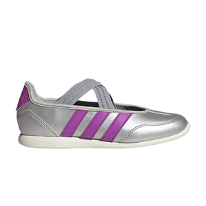 adidas Barreda Mary Jane J 'Silver Metallic Purple Burst Off White'