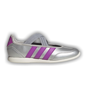 adidas Barreda Mary Jane J 'Silver Metallic Purple Burst Off White'