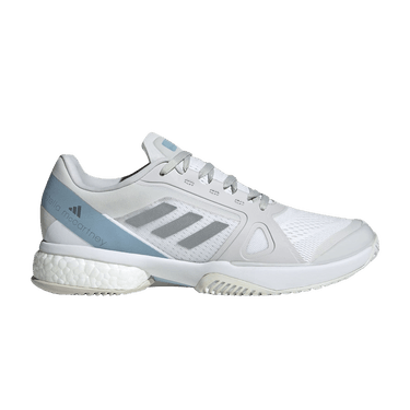 Stella McCartney x adidas Wmns Court 'White Silver Metallic Wonder Blue'