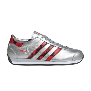 adidas Country Japan 'Snakeskin Pack - Silver Metallic Scarlet'