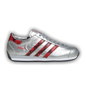 adidas Country Japan 'Snakeskin Pack - Silver Metallic Scarlet'