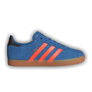 adidas Gazelle J 'Focus Blue Solar Orange'