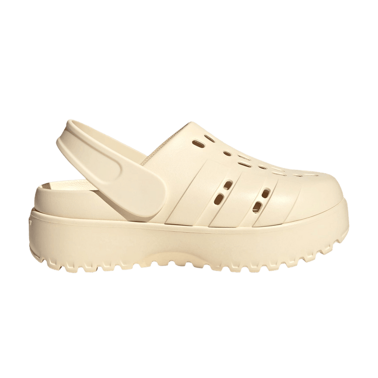 Adidas Wmns Adilette Platform Clog 'Wonder White' JP7159