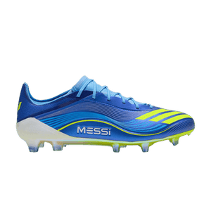 Lionel Messi x adidas F50 FG 'Royal Blue Solar Yellow Semi Blue Burst'