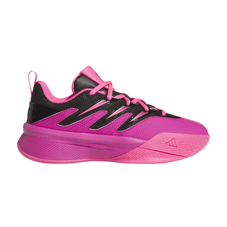 adidas Dame Certified 3 J 'Lucid Fuchsia Core Black Lucid Pink' JP7660