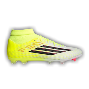 adidas F50 League Mid FG MG 'Team Solar Yellow Core Black Lucid Red'