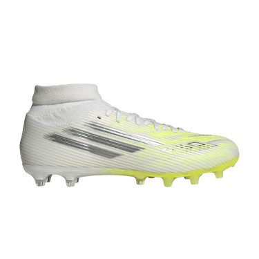 adidas Wmns F50 Sparkfusion League Mid FG AG 'Cloud White Iron Metallic Yellow'