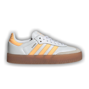 adidas Sambae J 'Cloud White Acid Orange Gold Metallic'