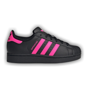 adidas Superstar 2 J 'Core Black Lucid Pink'
