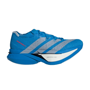 adidas Adizero Prime X3 Strung 'Solar Blue Silver Metallic Lucid Red'
