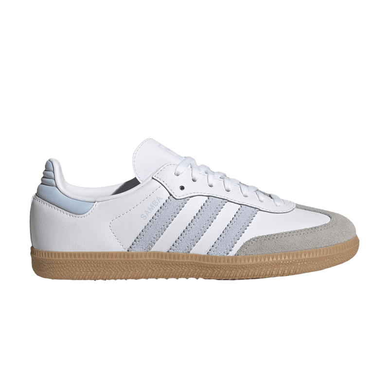 adidas Samba Big Kid 'White Blue' JQ2019