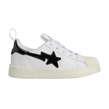 BAPE x adidas Superstar 360 K 'White Black'