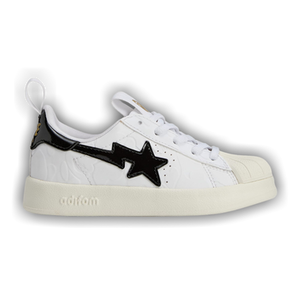 BAPE x adidas Superstar 360 K 'White Black'