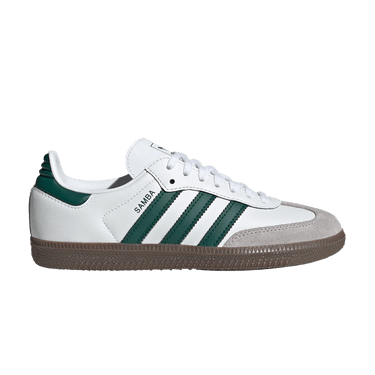 adidas Samba OG J 'Cloud White Green'