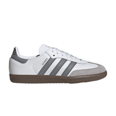 adidas Samba OG Big Kid 'Cloud White Grey'