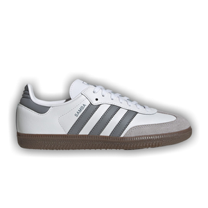 adidas Samba OG Big Kid 'Cloud White Grey'