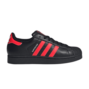 adidas Superstar 2 'Black Lucid Red'