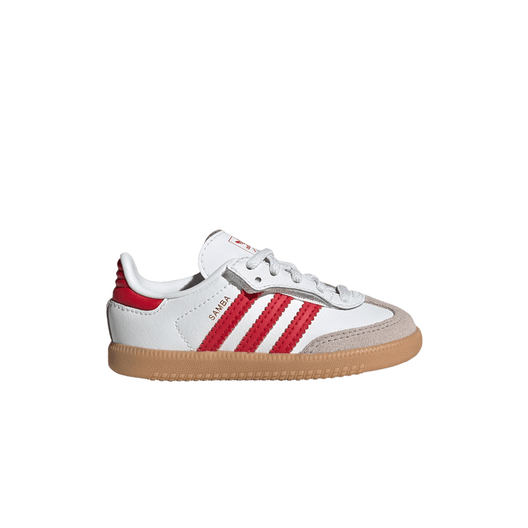 adidas Samba OG Comfort Closure EL I 'White Scarlet Gum' JQ3190