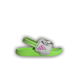 Pixar Toy Story x adidas Adilette Estrap Slides Toddler 'Semi Solar Green'