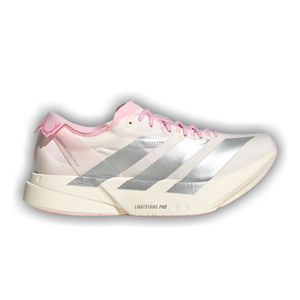 adidas Wmns Adizero Adios Pro 4 'Core White Silver Metallic Clear Pink'