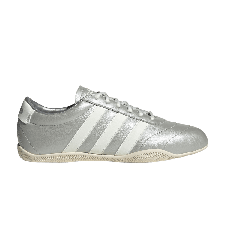 adidas Wmns Grand Court Lo 'Silver Metallic Off White' JQ7243