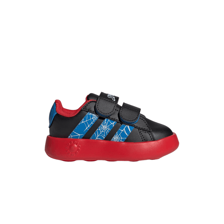 Marvel x adidas Grand Court I 'Spider-Man - Black' JQ7828