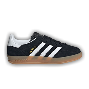 adidas Gazelle Indoor J 'Black White Gum'