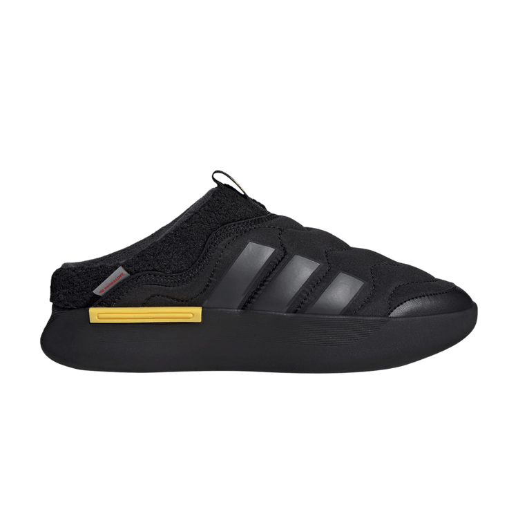 adidas Adipuff Mule 'Core Black Carbon Utility Yellow' JR0065