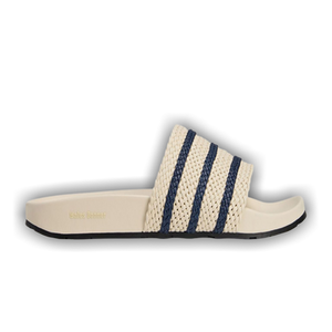 Wales Bonner x adidas Adilette Slides 'Wonder White Night Indigo'