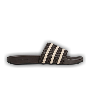Wales Bonner x adidas Adilette Slides 'Dark Brown Wonder White'
