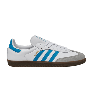 Adidas Samba OG 'White Shock Cyan Gum'