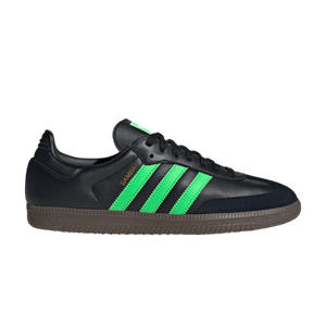 adidas Samba OG 'Black Screaming Green Gum'