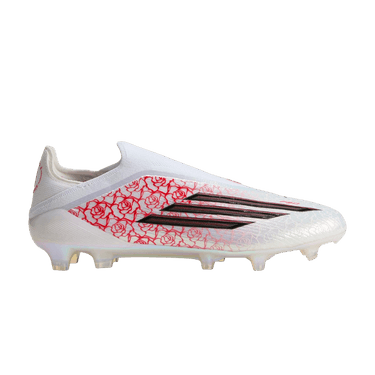 Lamine Yamal x adidas F50 Elite Laceless FG 'Cloud White Black Lucid Red'