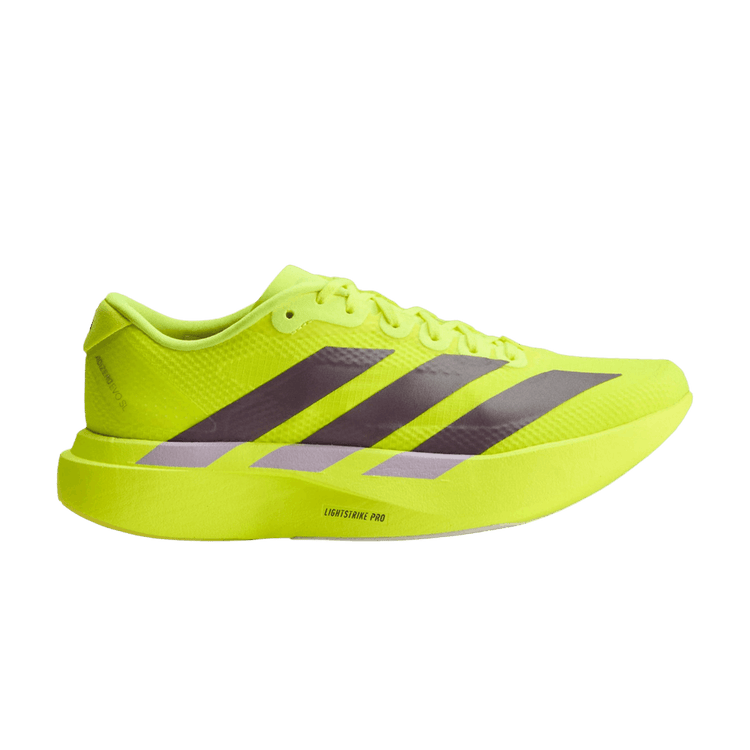 adidas Wmns Adizero Evo SL Woven 'Solar Yellow Aurora Plum' JR4731