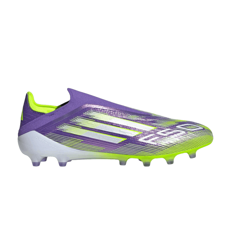 adidas F50 Elite Laceless AG 'Purple Rush Cloud White Lucid Lemon' JR5364