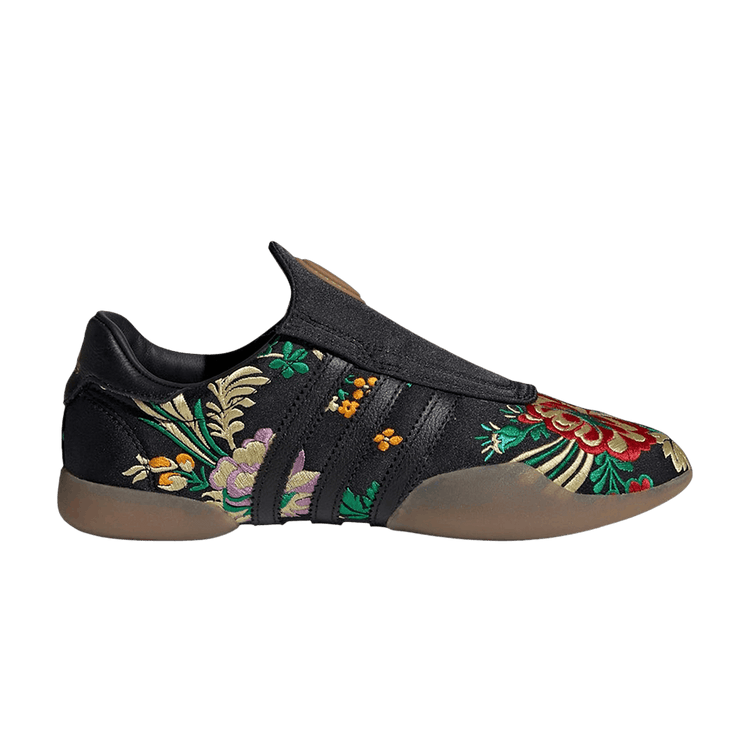 adidas Wmns Taekwondo Mei 'Black Floral Embroidered' JR6018