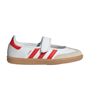 adidas Samba Jane J 'White Red Gum'