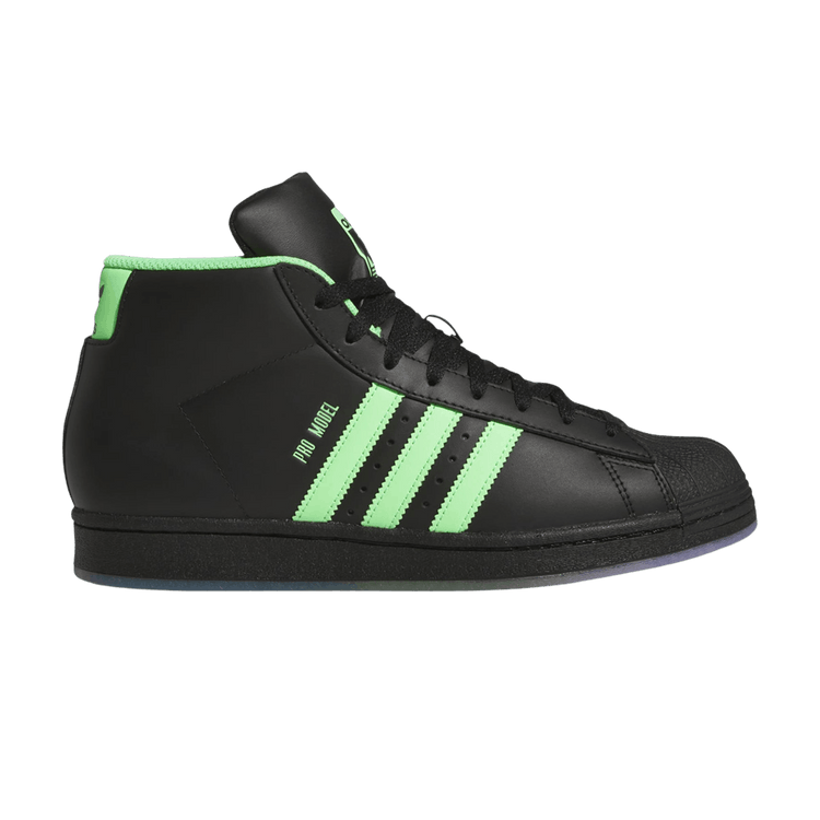 adidas Pro Model 'Black Lime Teal' JR7589