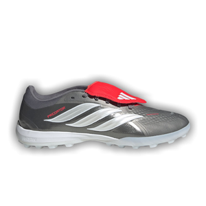 adidas Predator Pro Fold Over Tongue Turf 'Iron Metallic Zero Metalic Lucid Red'
