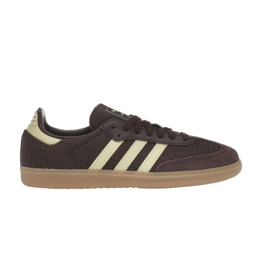adidas Wmns Samba OG 'Shadow Brown Powder Yellow'