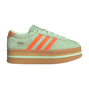 adidas Wmns Gazelle Stack 'Semi Green Spark Solar Orange'