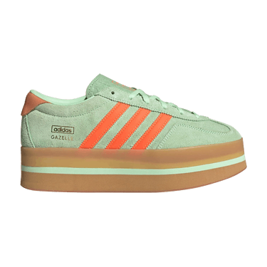 adidas Wmns Gazelle Stack 'Semi Green Spark Solar Orange'