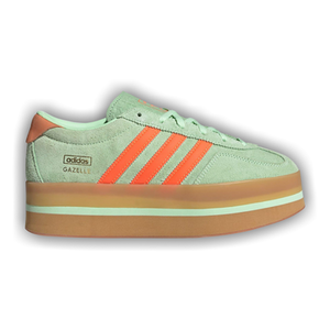 adidas Wmns Gazelle Stack 'Semi Green Spark Solar Orange'